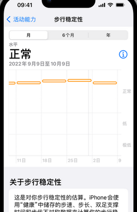 和乐镇iPhone手机维修如何在iPhone开启'步行稳定性通知'