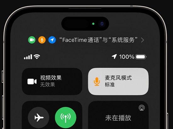 和乐镇苹果授权维修网点分享iPhone在通话时让你的声音更清晰 