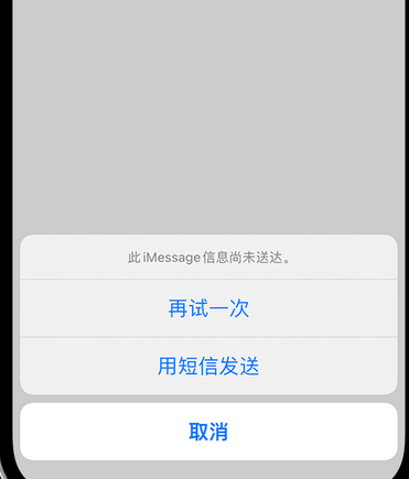 和乐镇apple维修iPhone上无法正常发送iMessage信息