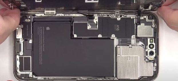 和乐镇苹果14维修分享看iPhone 14 Pro Max拆解 