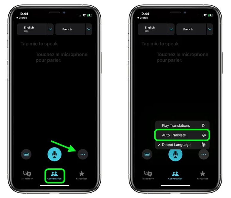 和乐镇苹果手机维修分享iOS 15 “翻译” App 新改进 
