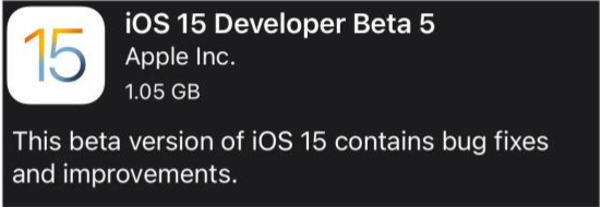 和乐镇苹果手机维修分享如何升级到iOS15.0 beta5 