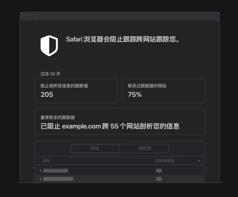 和乐镇苹果手机维修分享如何在 Safari 浏览器中查看和打开隐私报告 