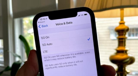 和乐镇苹果手机维修分享iPhone 12如何打开或关闭5G网络 